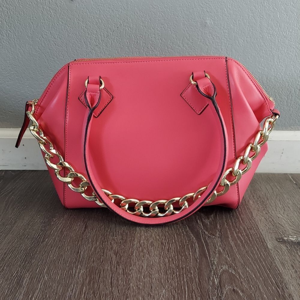 Worthington Pink Gold Chain Handbag